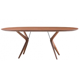 Lakri oval table